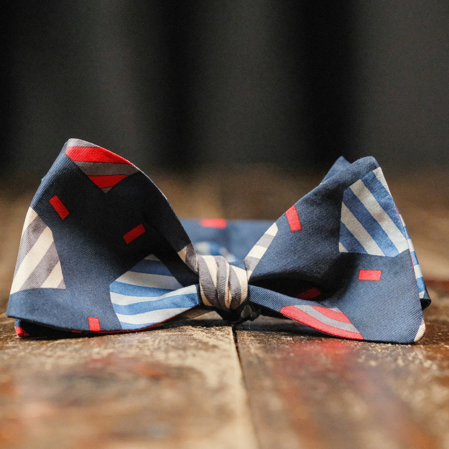 Blue Red Gray